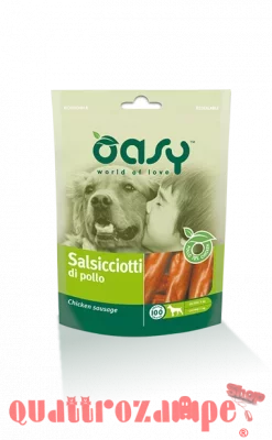 Oasy Snack Salsiciotti di Pollo 100 g per Cani
