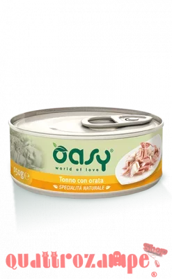 Oasy Cat Tonno Con Orata Lattina 150 gr Umido Per Gatti
