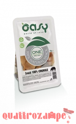 Oasy Snack One Protein Cinghiale 80 gr per Cani Monoproteico