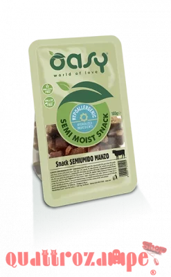 Oasy Snack Semi Umido Maiale 100 gr per Cani