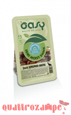 Oasy Snack Semi Umido Anatra 100 gr per Cani