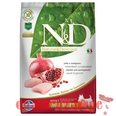 Farmina N/D Grain Free Adult Mini Pollo e Melograno 2,5 kg