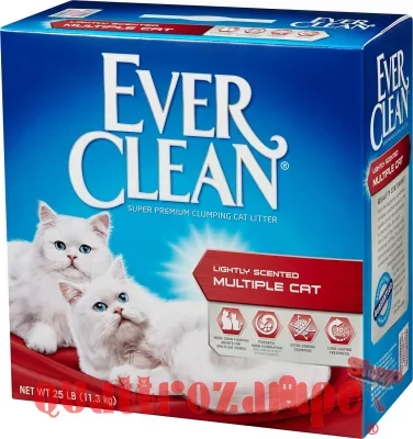 Lettiera Ever Clean Multiplet Cat 6 LT Agglomerante