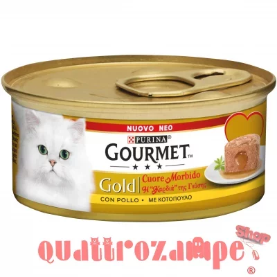 Gourmet gold Cuore Morbido 85 gr Pollo