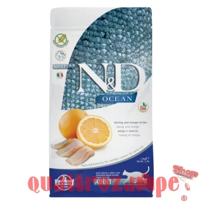 Farmina N/d Grain Free Ocean Adult Aringa e Arancia 1,5 kg Per Gatti