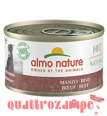 Almo Nature HFC DOG Manzo Con Patate e Piselli 95 gr Umido Cane