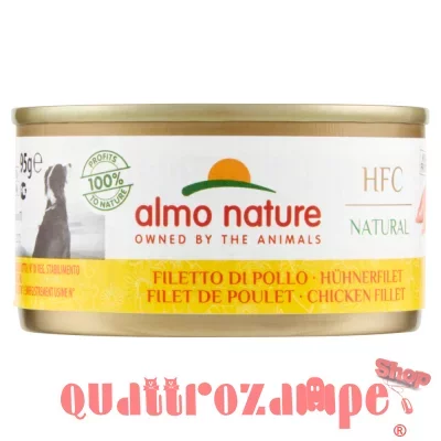 Almo Nature HFC Natural Filetto Di Pollo Umido 95 gr Cane