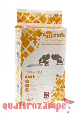 180 Tappetini Ferribiella Assorbello Premium 60 x 90 cm Per Cani