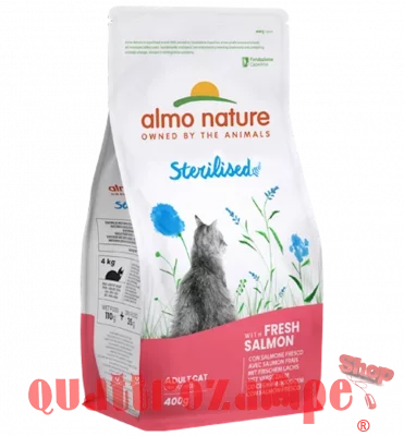 Almo Nature Sterilised Salmone 2 Kg Crocchette Gatti