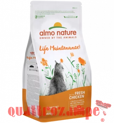Almo Nature Holistic Maintenance Pollo Fresco 400 gr Crocchette Per Gatti