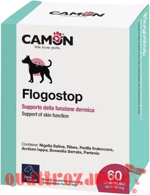 Camon Flogostop 30 Compresse Supporto Dermico Cani