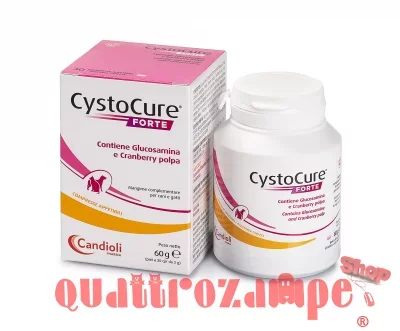 Candioli Cystocure Forte mangime completo 60 gr - 30 compresse da 2 gr