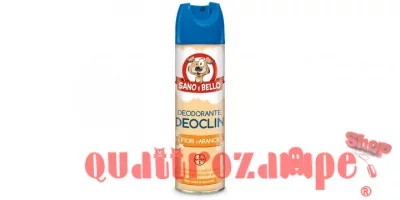 Elanco Sano e Bello Deodorante Deoclin Assorbiodore Fiori d'Arancio 250 ml