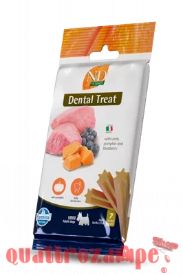 Farmina Dog Pumpkin Dental Treat Agnello Zucca Mini 60 gr Snack Per Cani