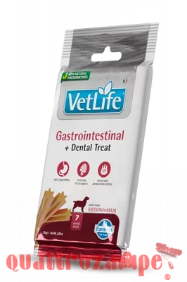 Farmina Dog VetLife Dental Treat Gastrointestinal Medium Maxi 110 gr Snack Per Cani