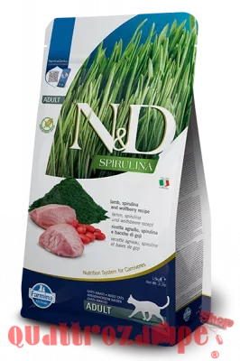 Farmina ND Adult Agnello Spirulina 1,5 kg Crocchette per Gatti