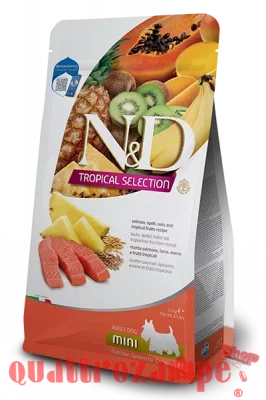 Farmina ND Tropical Fruits Adult Mini Salmone 5 Kg Cibo Per Cani