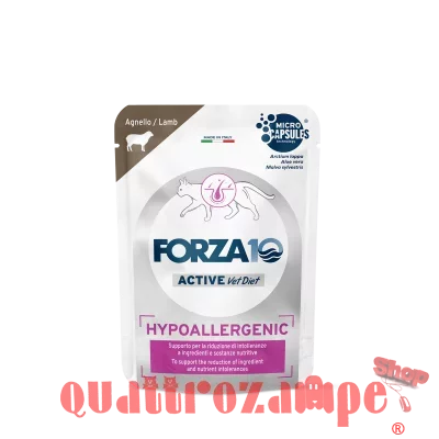 Forza 10 Active Vet Diet Hypoallergenic Agnello 80 Gr Busta Umido Gatto