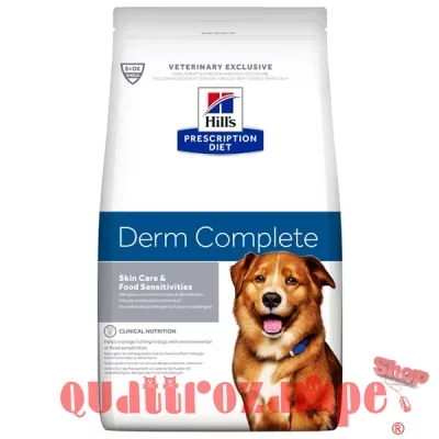 Hill's Pet Nutrition Canine Derm Complete 12 Kg Per Cani