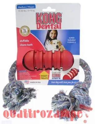 Kong Dental Medium Con Corda