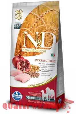 Farmina N/D Ancestral Grain Senior Medium Maxi 12 kg Pollo e Melograno