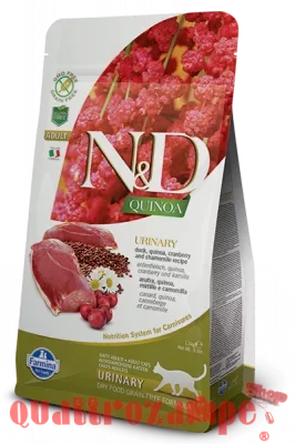 Farmina N/d Grain Free Quinoa Urinary Anatra 300 Gr Per Gatto