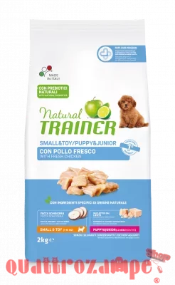 Natural Trainer Puppy Junior Mini Small Toy 2 Kg Cane