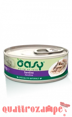 Oasy Cat Sardine 150 gr Lattina Umido Per Gatti
