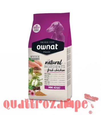 Ownat Classic Mini Adult 1,5 kg Crocchette Per Cani