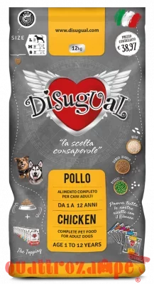 Disugual Dog Medium Adult 2 Kg Gusto Pollo