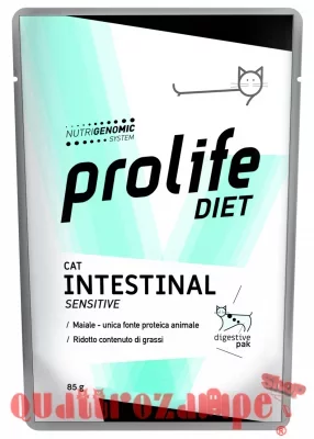 Prolife Cat Diet Intestinal Sensitive 85 gr Umido Gatto