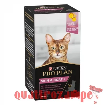 Pro Plan Cat Adult Senior Skin Coat 150 ml Complemento Alimentare Gatti