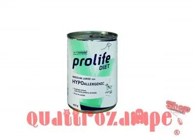 Prolife Dog Veterinary Hypoallergenic Cinghiale 400 gr Umido