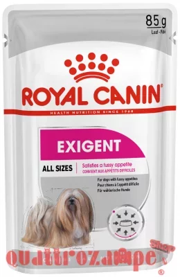 Royal Canin All Sizes Exigent 85 Gr Busta Pate Loaf Umido Per Cane