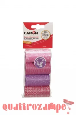 Camon Sacchetti Igienici Profumati alla Lavanda 4x15 Pezzi