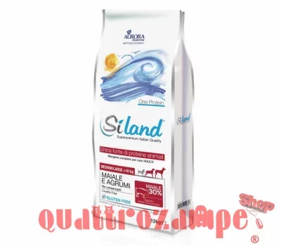 Siland Monoproteico Adult Medium Large Maiale Agrumi 3 kg Cane