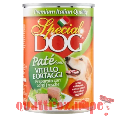 Special Dog All Breeds Adult Paté con Vitello e Verdure 400 Gr Umido Cane