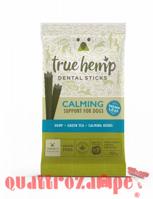 True Hemp Calming Dental Sticks Rilassante 100 grammi Per Cani