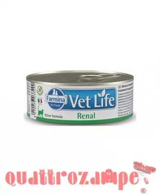 Farmina Vet Life Renal 85 gr Scatoletta Umido Gatti