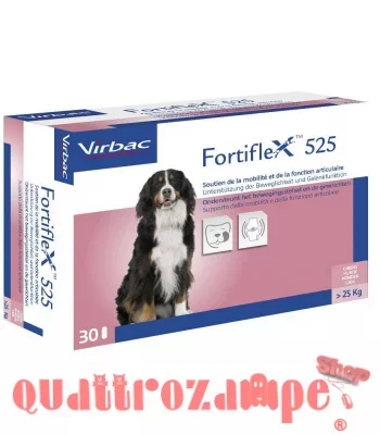 Virbac Fortiflex 525 mg 30 compresse Per Cani