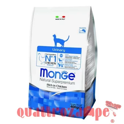 Monge Natural Superpremium Urinary 400 Gr Crocchette Per Gatti
