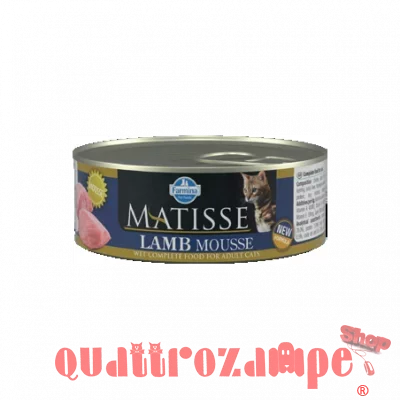 Farmina Matisse Mousse Agnello 85 gr Umido Scatoletta Per Gatto
