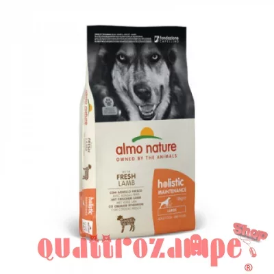 Almo Nature Holistic Adult Large Dog 12 kg Agnello e Riso per Cani