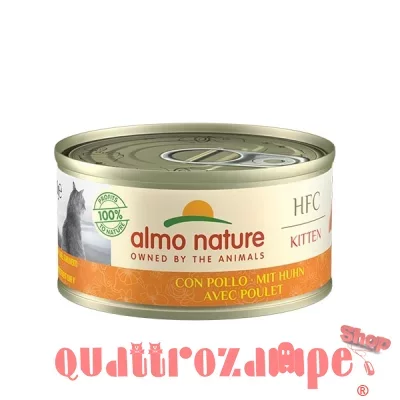 Almo Nature Hfc Kitten Con Pollo 70 gr Cibo Per Gatti
