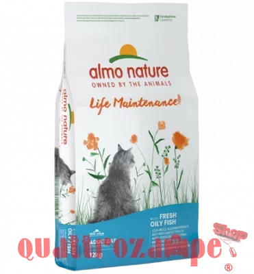 Almo Nature Life Maintenance Pesce Azzurro Riso 400 gr Crocchette Per Gatti