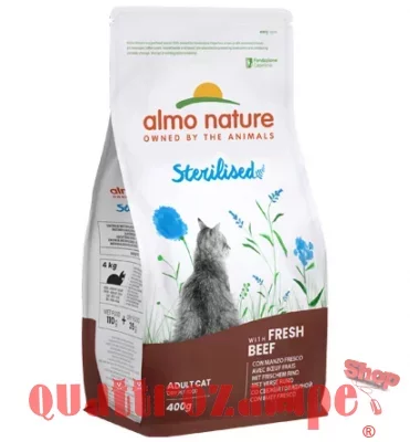 Almo Nature Sterilised Manzo 2 kg Crocchette Gatti
