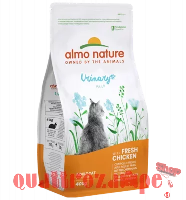 Almo Nature Urinary Help Pollo 400 gr Crocchette Per Gatto
