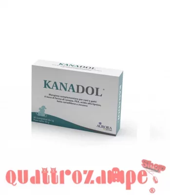 Aurora Biofama Kanadol Compresse 30 Compresse da 1 gr per Cani e Gatti