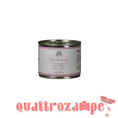Barf Dr. Clauder's Menu Completo Trito Manzo 200 gr Umido Per Gatto