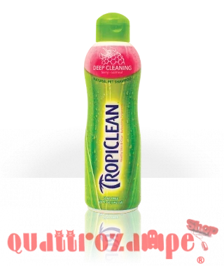 Shampoo Tropiclean Pulizia In Profondita' 592 ml Per Cane e Gatto
